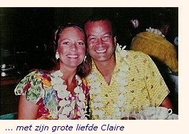 Hans van der Laarse met zijn grote liefde Claire