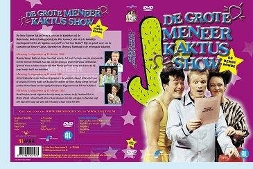 De buitenkant van de DVD van De Grote Meneer Kaktus Show Deel 3