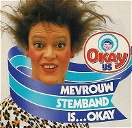 Okay Sticker Mevrouw Stemband