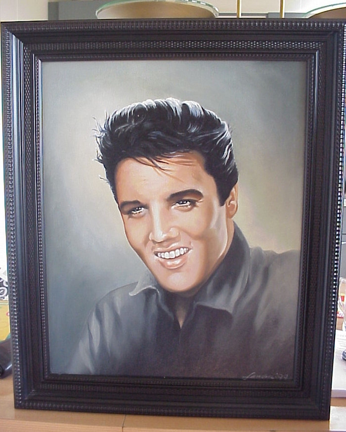 Good looking Elvis Presley