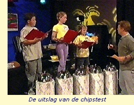 De uitslag van de chipstest in Fris&Chips