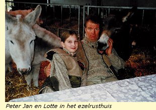 Lotte Broersen en Peter Jan Rens in Geef nooit op