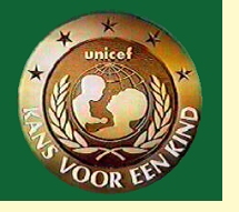 Het logo van de Unicef actie 'Kans voor een kind'