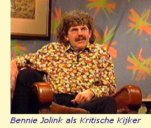 Bennie Jolink als Kritische Kijker in Peter Jan Rens Late Night